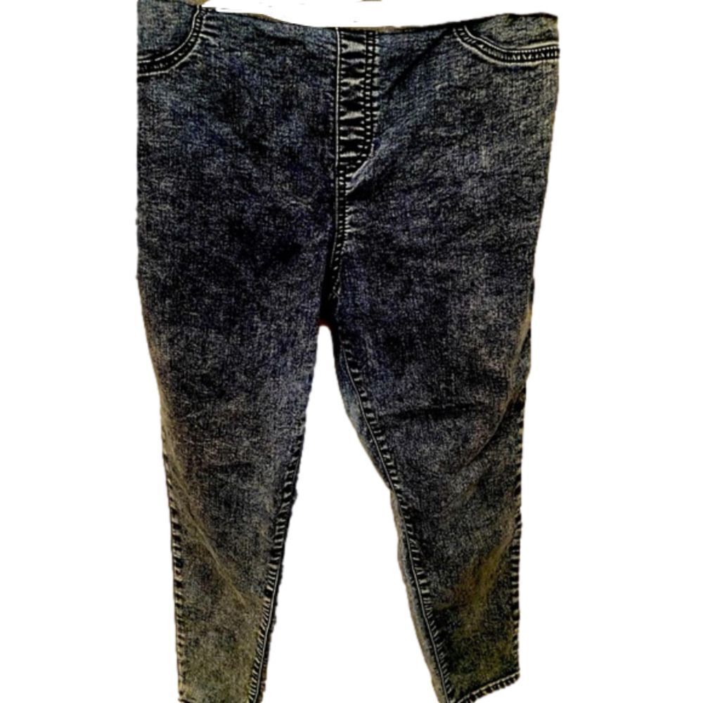 Women’s Plus Jean Style Leggings - Picture 1 of 2